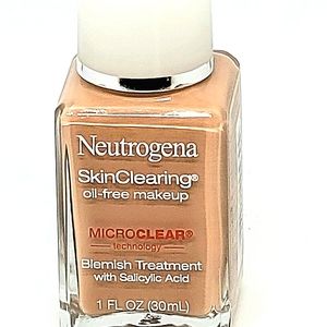NWOT Tan Neutrogena Skin oil free Makeup microclear expires 2018
